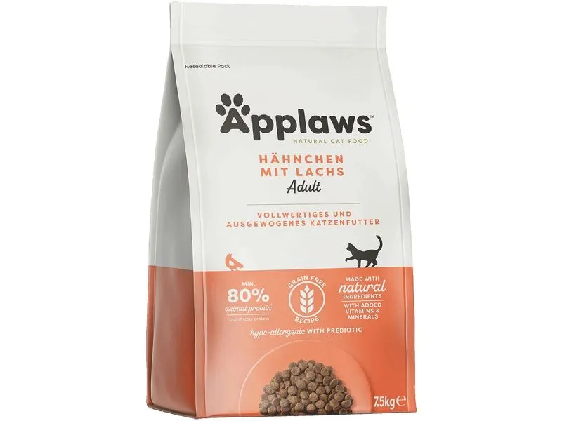 Applaws Trockenfutter Huhn und Lachs Adult 7.5 kg Applaws Trockenfutter Huhn und Lachs Adult 7.5 kg