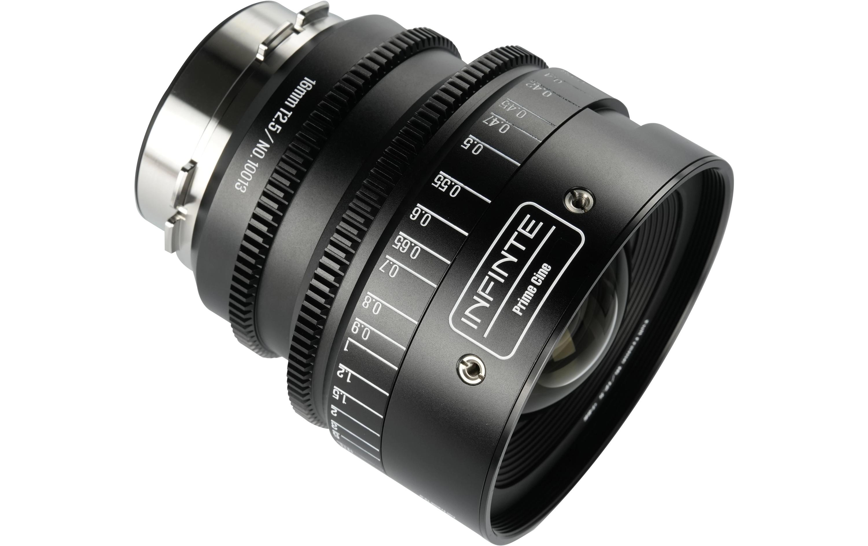 7Artisans Festbrennweite 16mm T/2.5 INFINTE Schwarz – Arri PL
