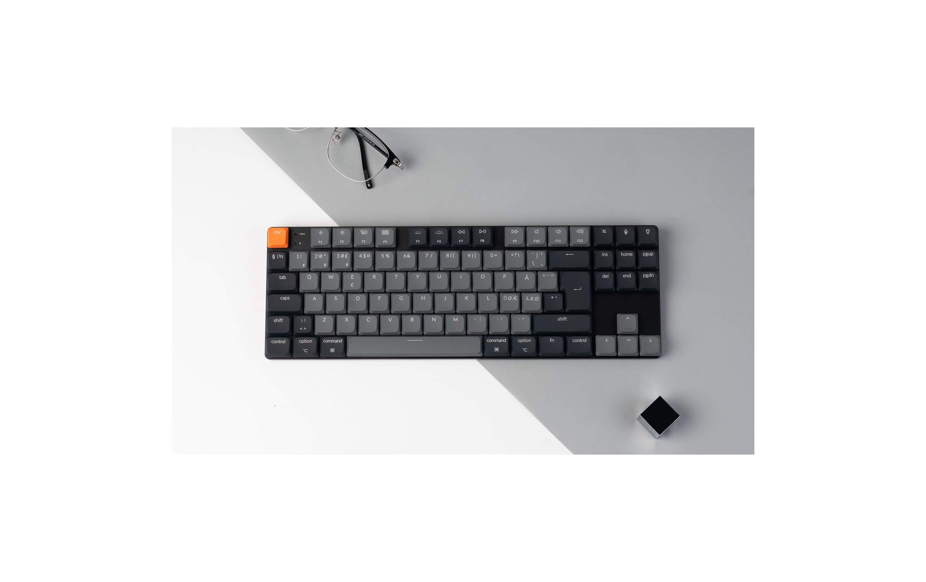 Keychron Gaming-Tastatur K1 QMK Version 6 Brown Switch