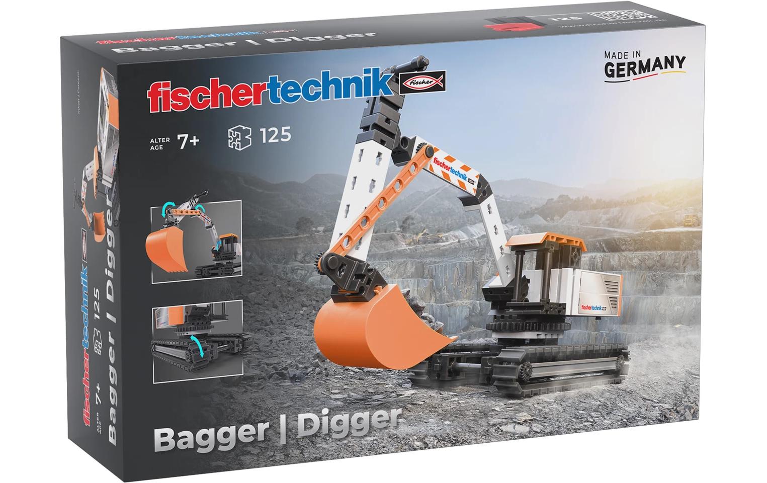 Fischertechnik Baukasten Bagger