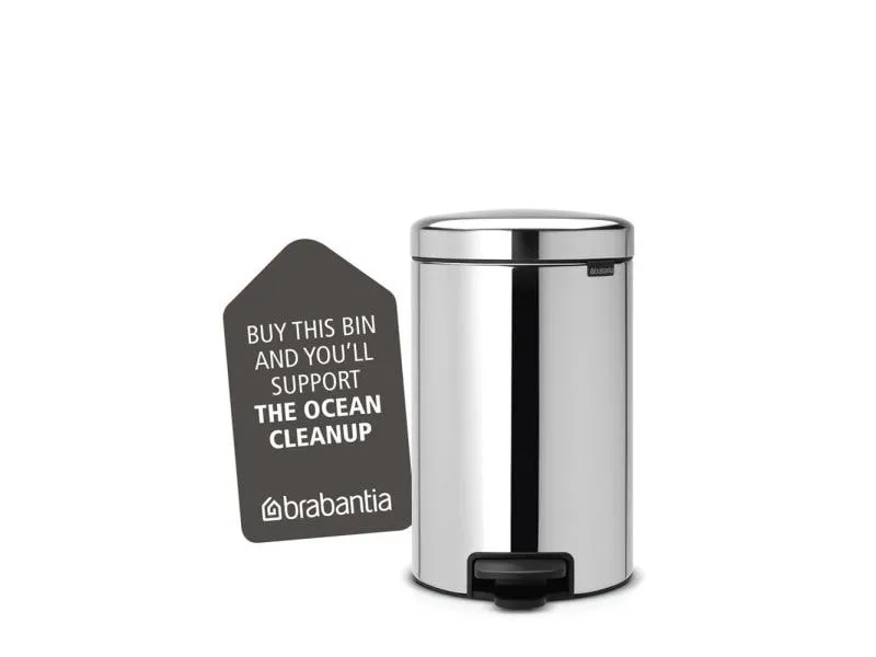 Brabantia Treteimer NewIcon 12 l, Brilliant Steel Brabantia Treteimer NewIcon 12 l, Brilliant Steel