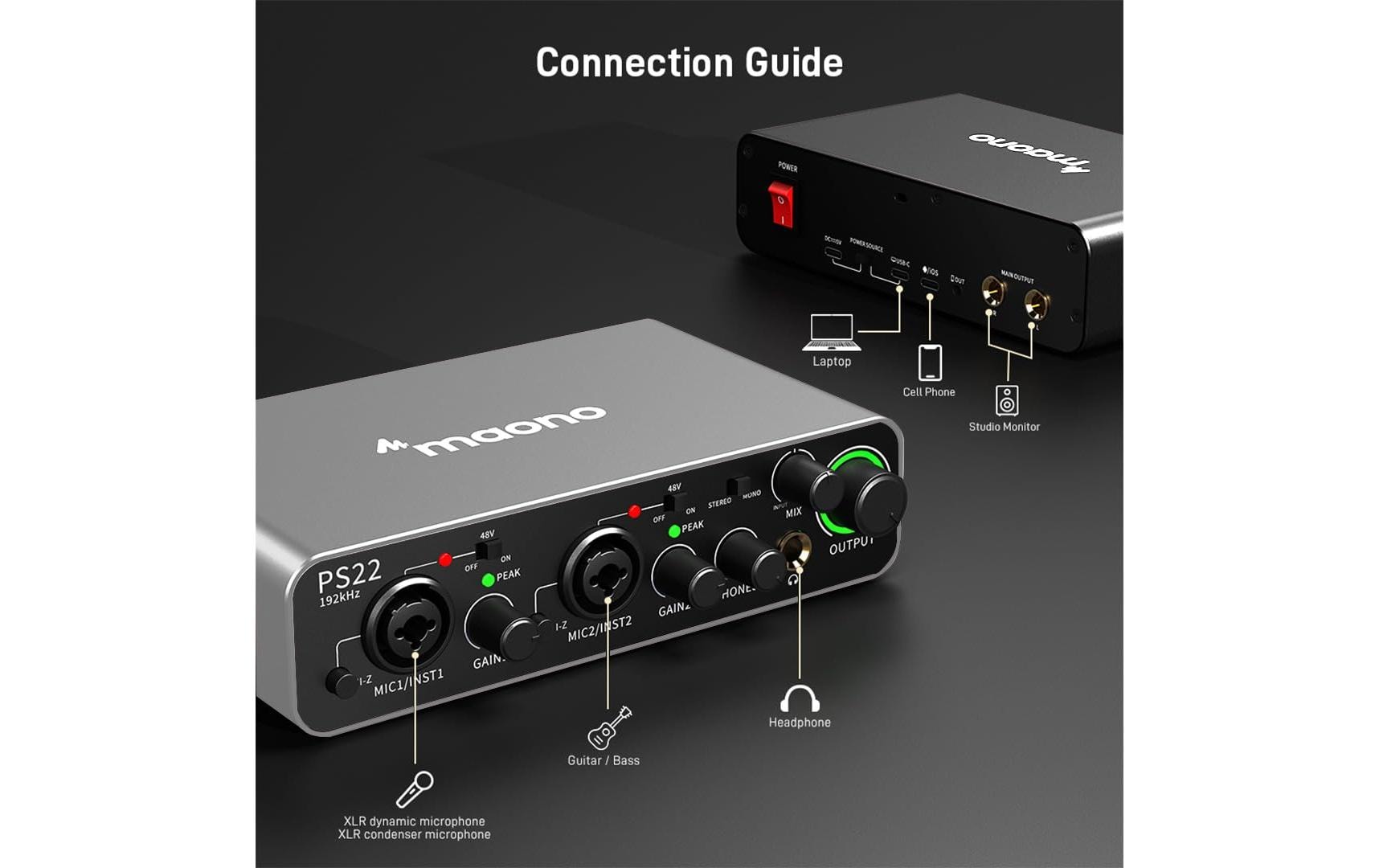 Maono Audio Interface PS22