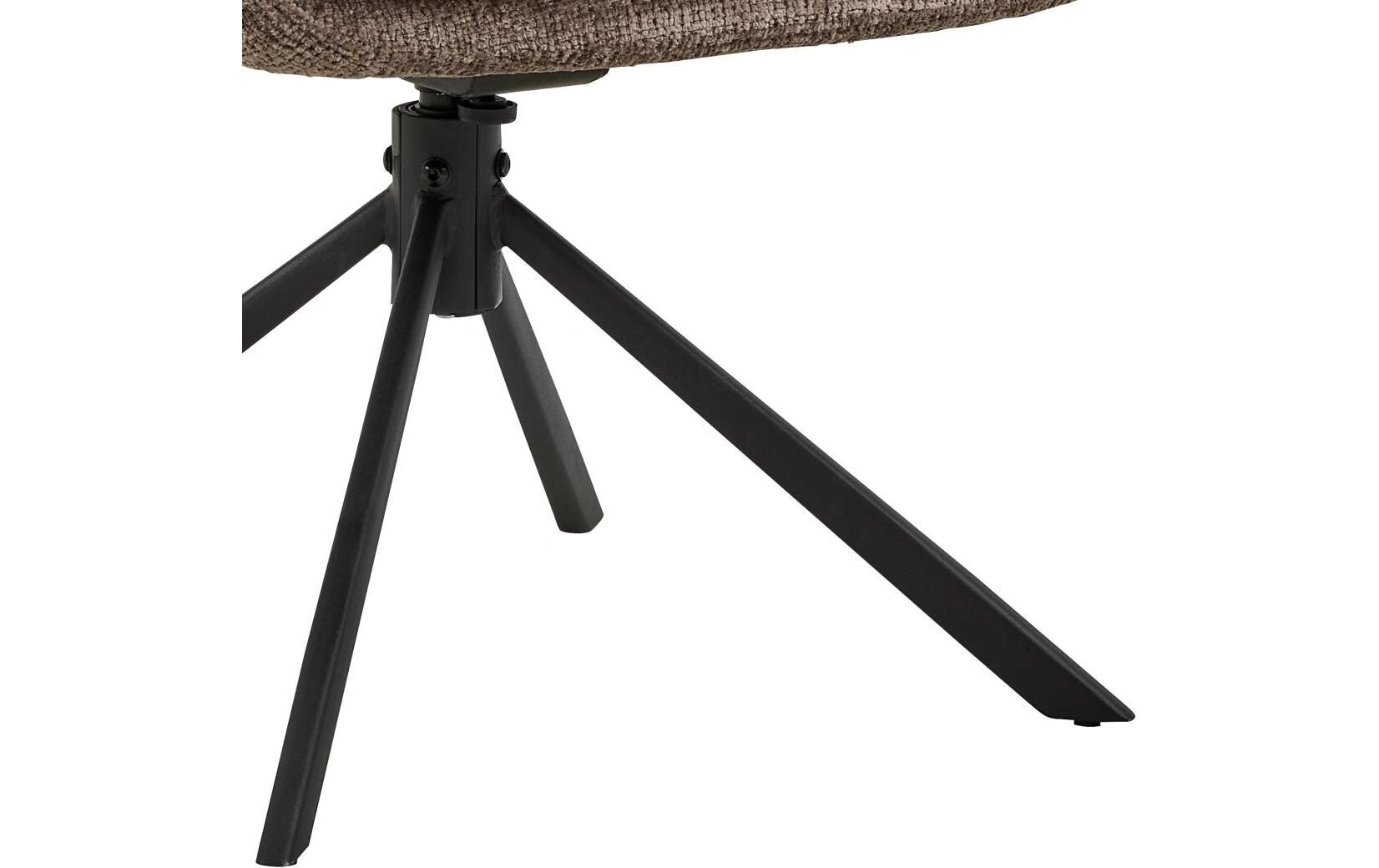 AC Design Stuhl Edgar Braun/Schwarz, 2 Stück