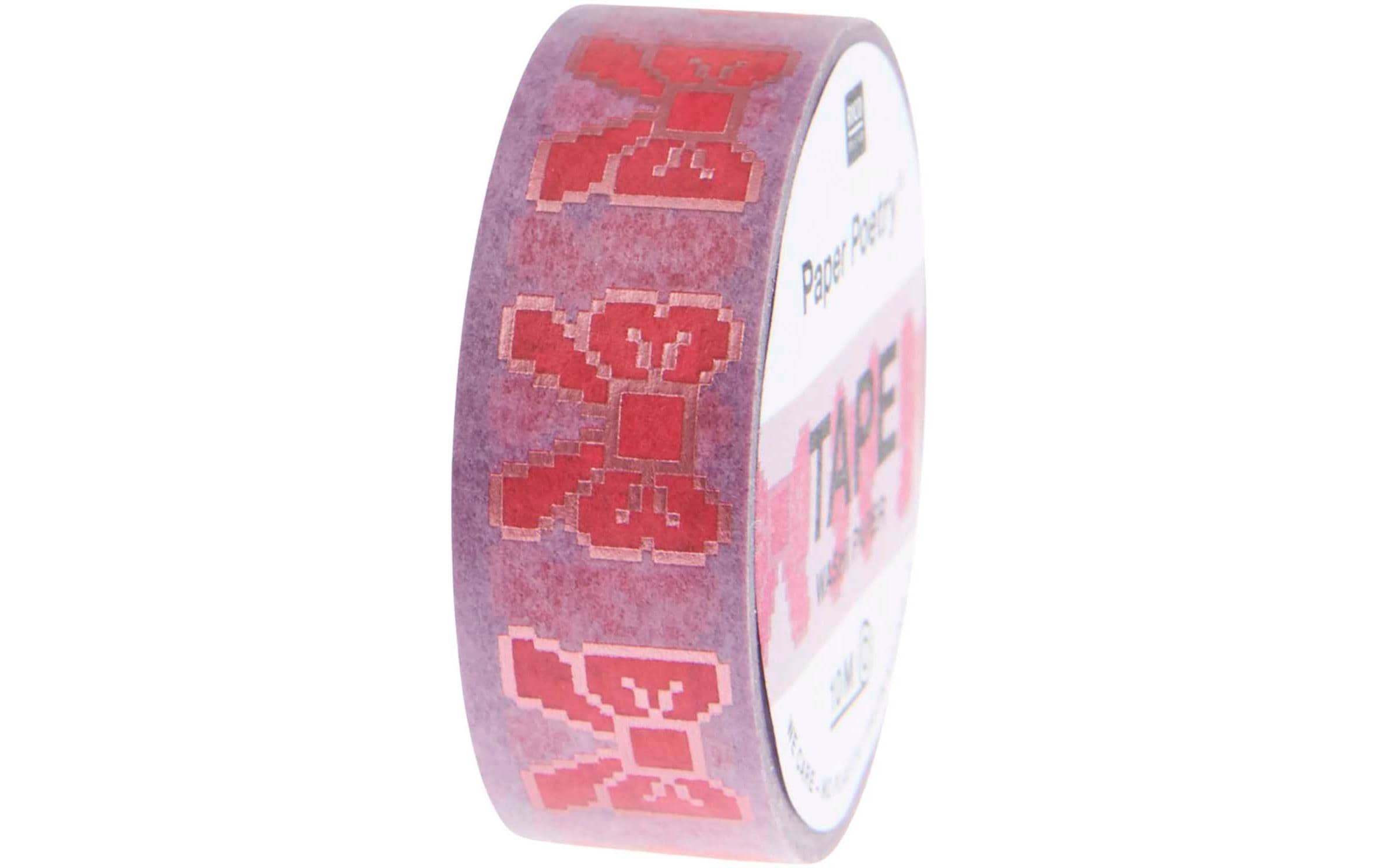 Rico Design Washi Tape Schleifen Flieder/Rosa