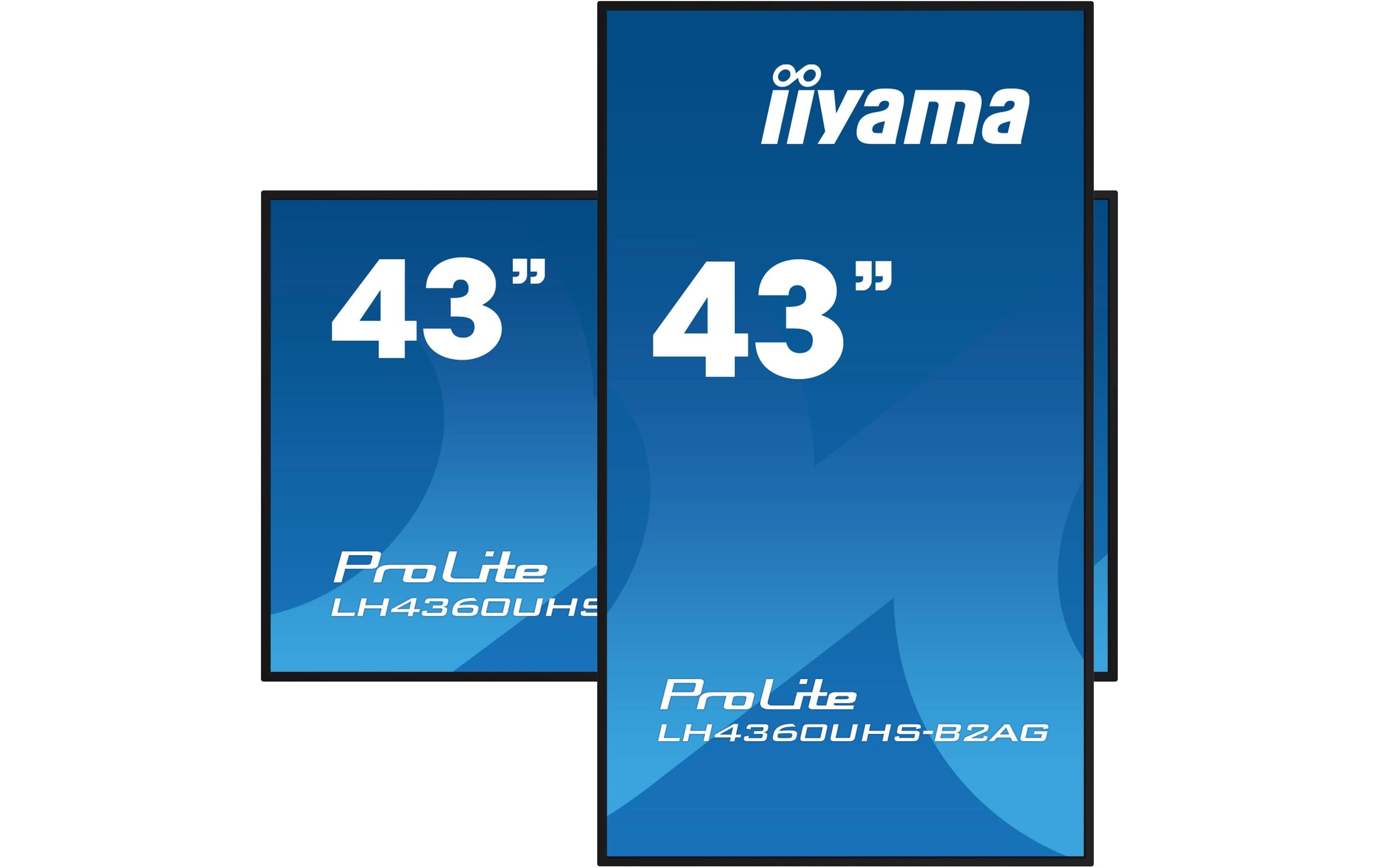 iiyama Public Display ProLite LH4360UHS-B2AG 42.5