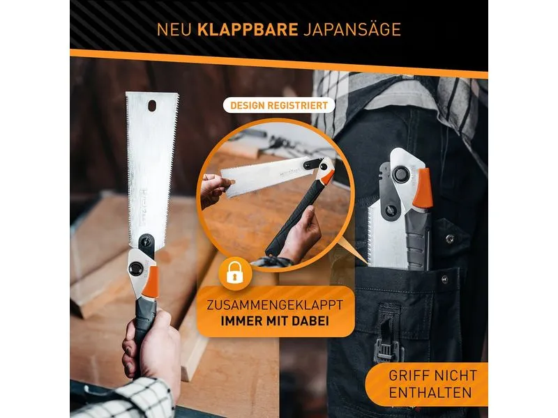 Hardtwerk Sägeblatt für Japansäge Hanzo 240 mm