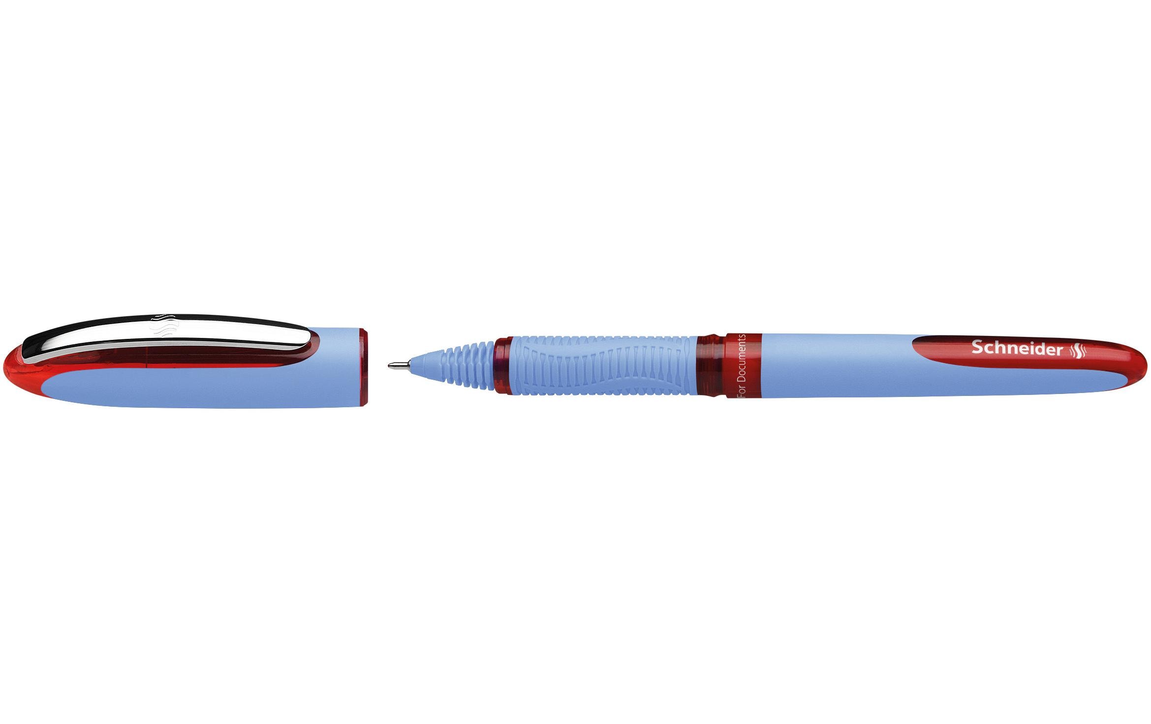 Schneider Rollerball One Hybrid N 0.5 mm, Rot, 1 Stück