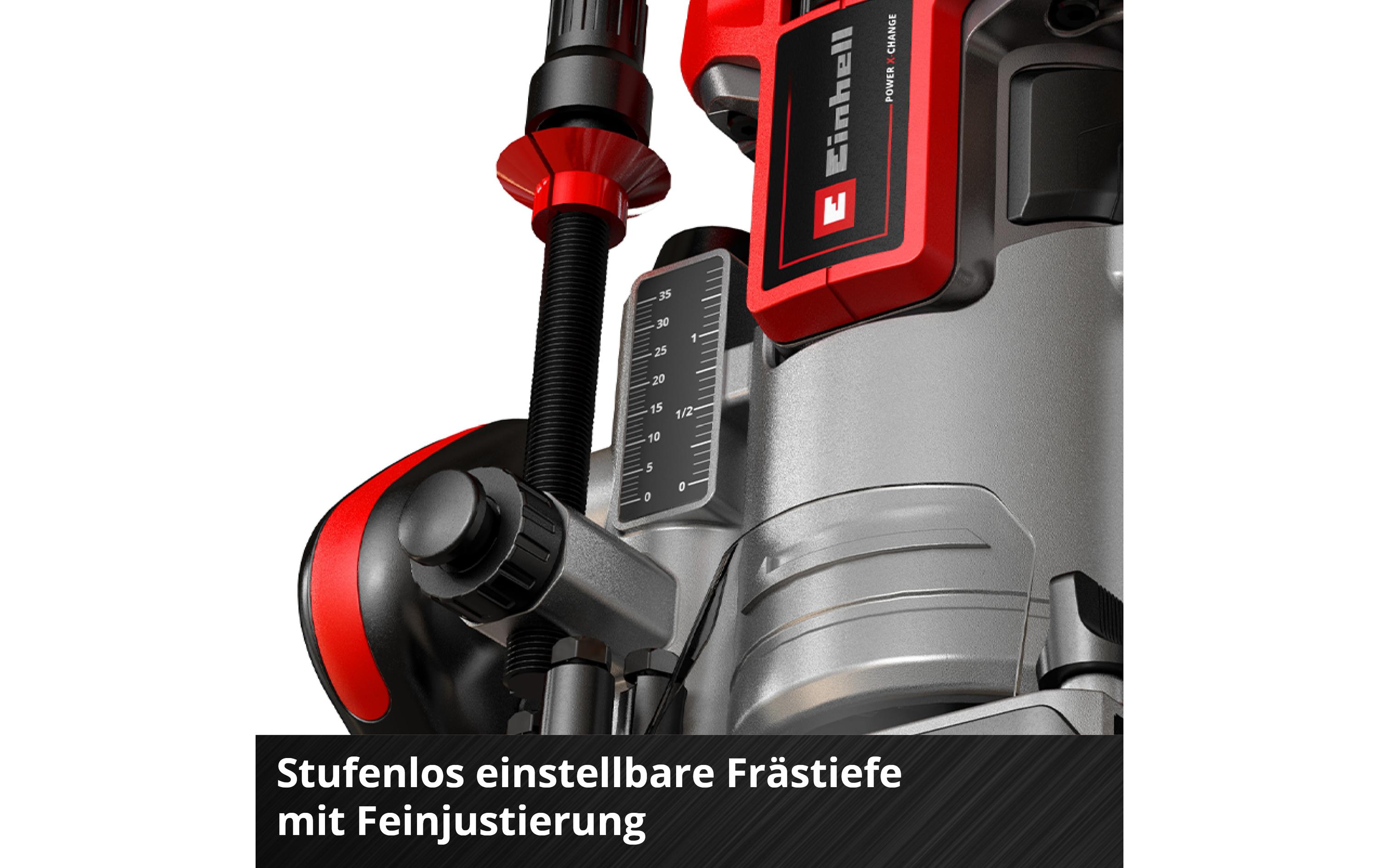 Einhell Oberfräse TP-RO 18 Li BL – Solo