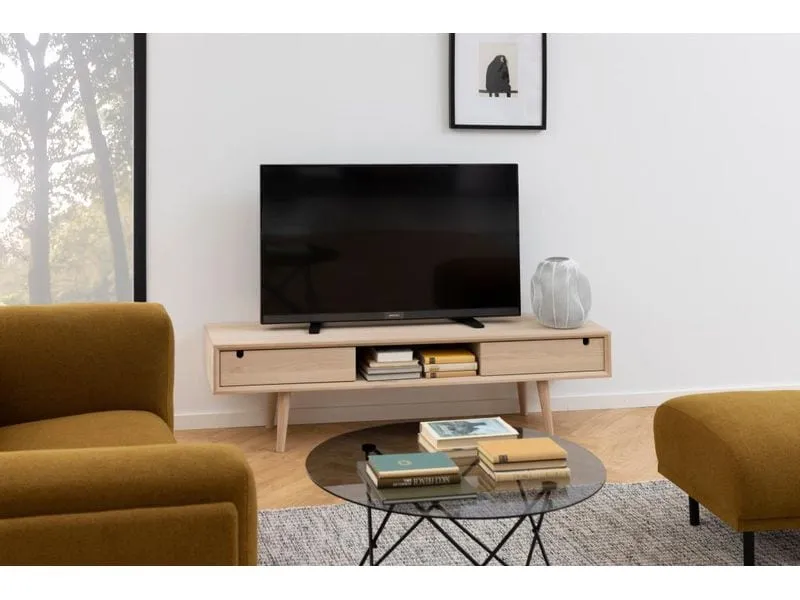 AC Design TV-Möbel Century Braun, 160 x 38 x 43 cm AC Design TV-Möbel Century Braun, 160 x 38 x 43 cm