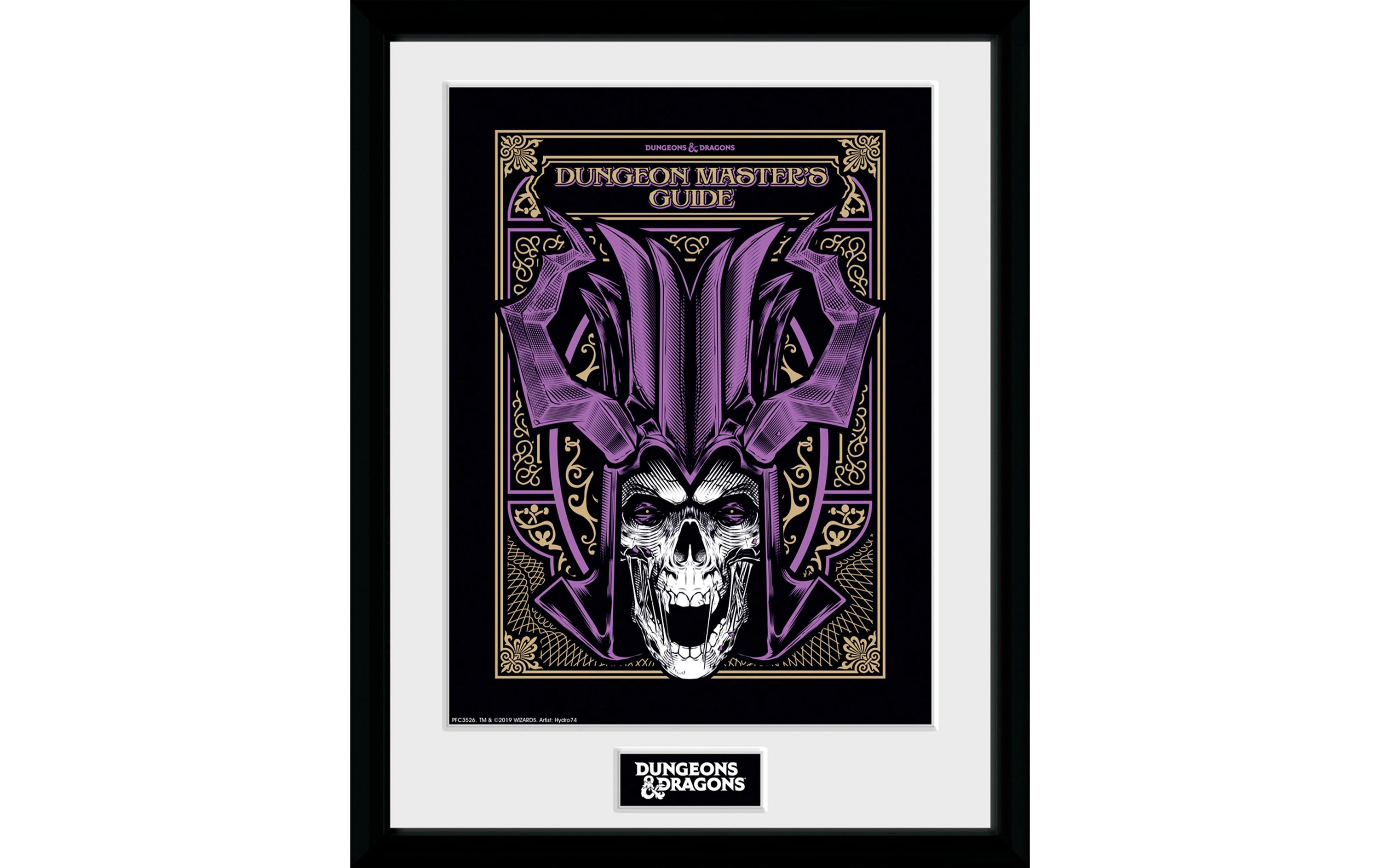 GB eye D&D Framed Print – Dungeon Master's Guide 30 x 40 cm GB eye D&D Framed Print – Dungeon Master's Guide 30 x 40 cm