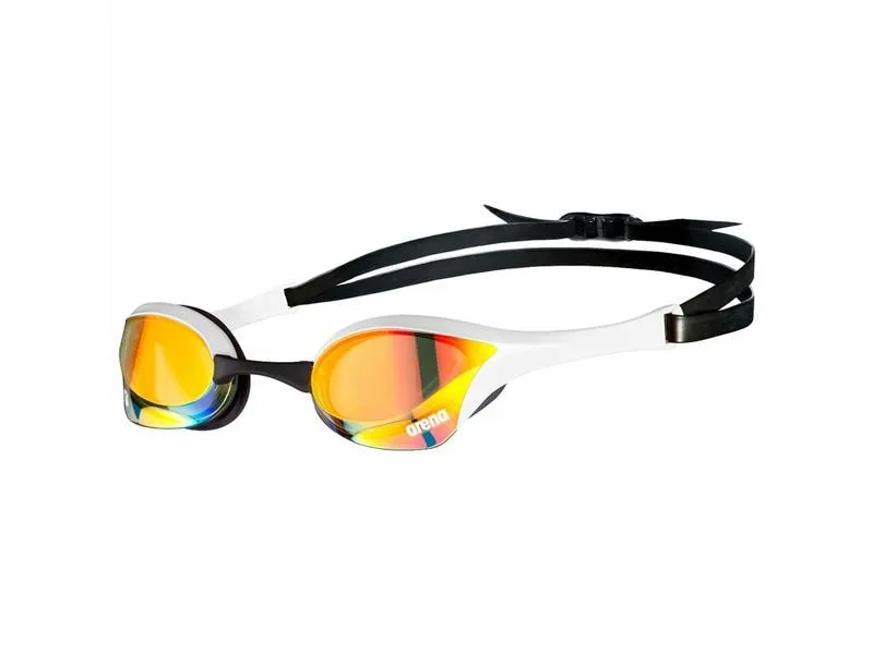 Arena Schwimmbrille Cobra Ultra Swipe Mr yellow copper/white Arena Schwimmbrille Cobra Ultra Swipe Mr yellow copper/white