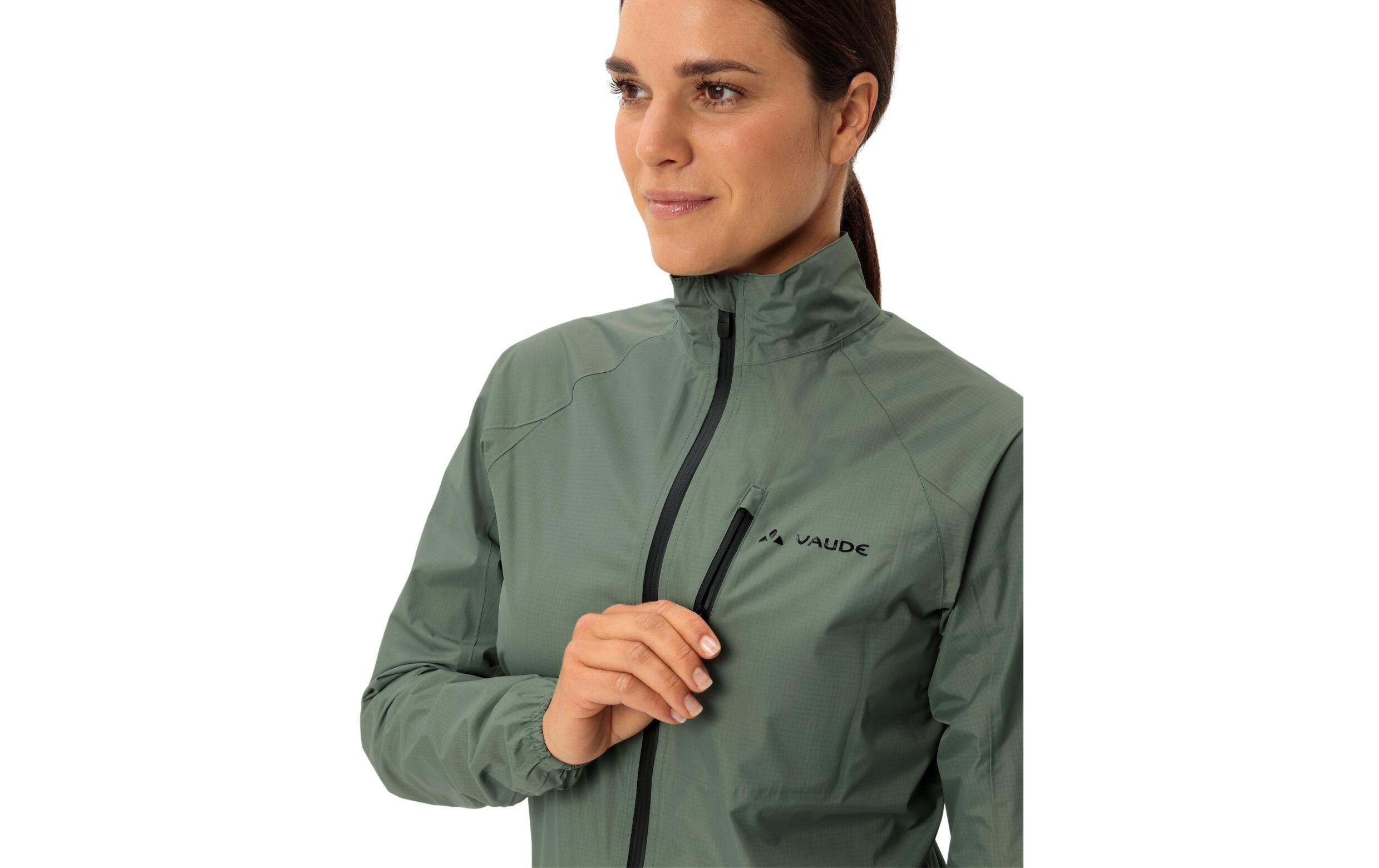 VAUDE Damen Regenjacke Drop III agave Grün, 46