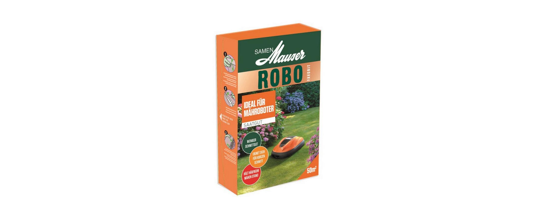 Samen Mauser Rasen Robo 950g