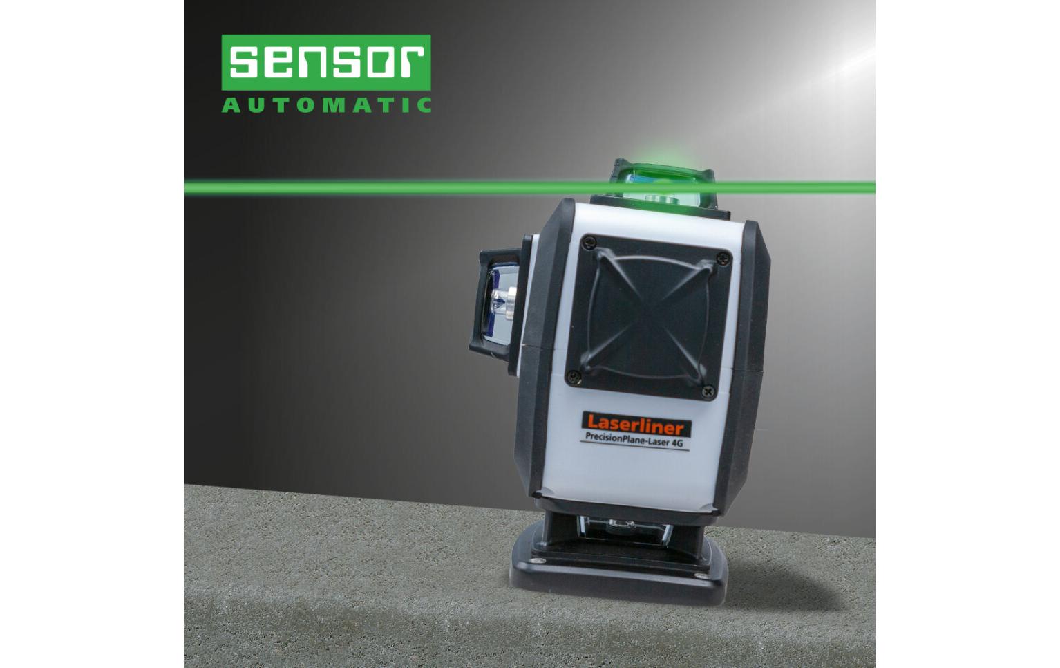 Laserliner Kreuzlinien-Laser PrecisionPlane-Laser 4G Pro 60 m