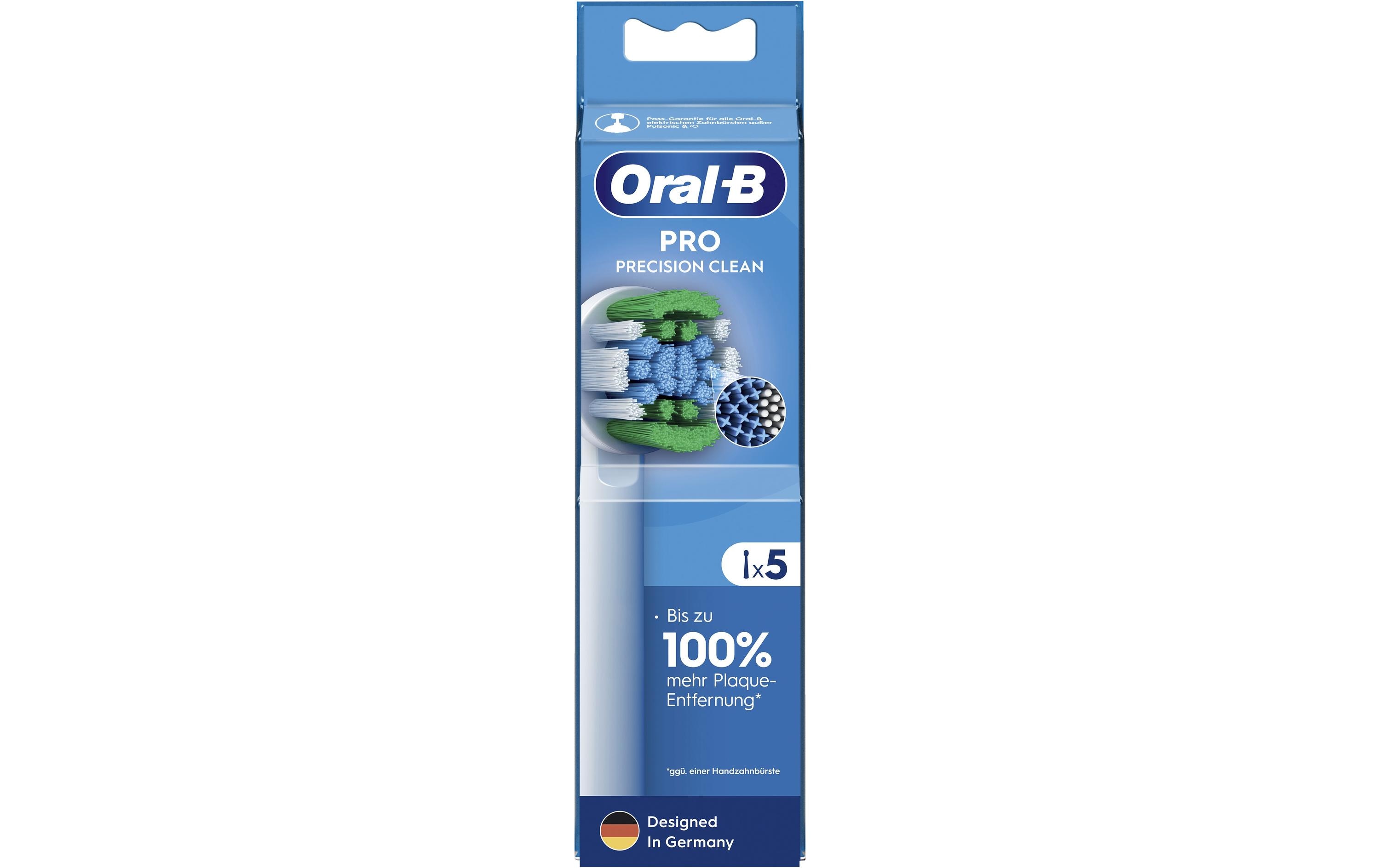 Oral-B Zahnbürstenkopf Precision Clean 1 Stück, Weiss