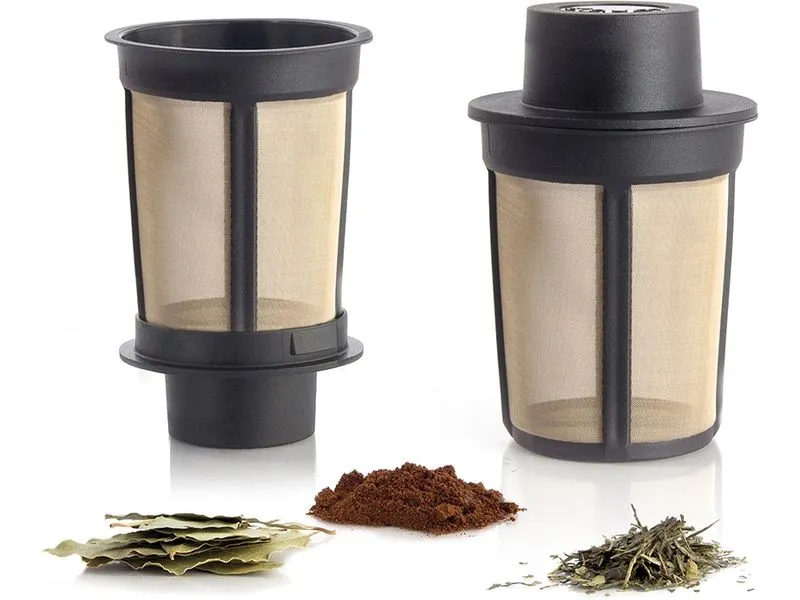 Finum Teefilter-System Floating Basket L Schwarz
