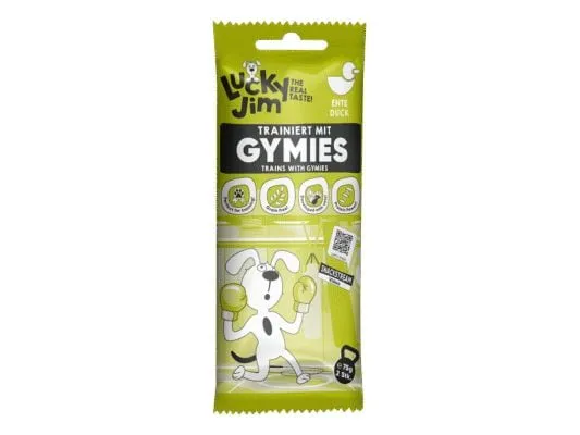 Lucky Jim Leckerli Gymies Ente 75 g Lucky Jim Leckerli Gymies Ente 75 g