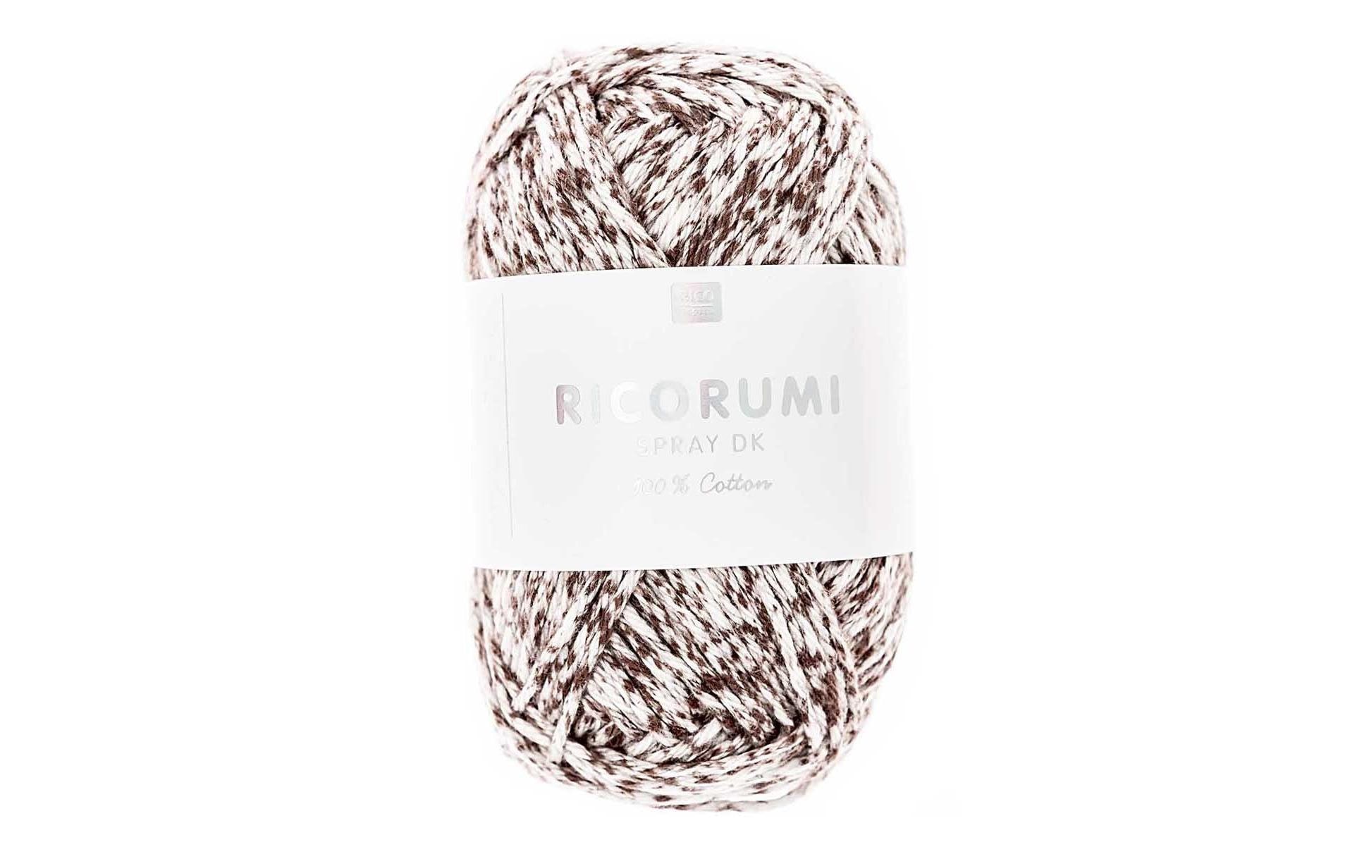 Rico Design Wolle Creative Ricorumi DK 25 g, Braun; Weiss