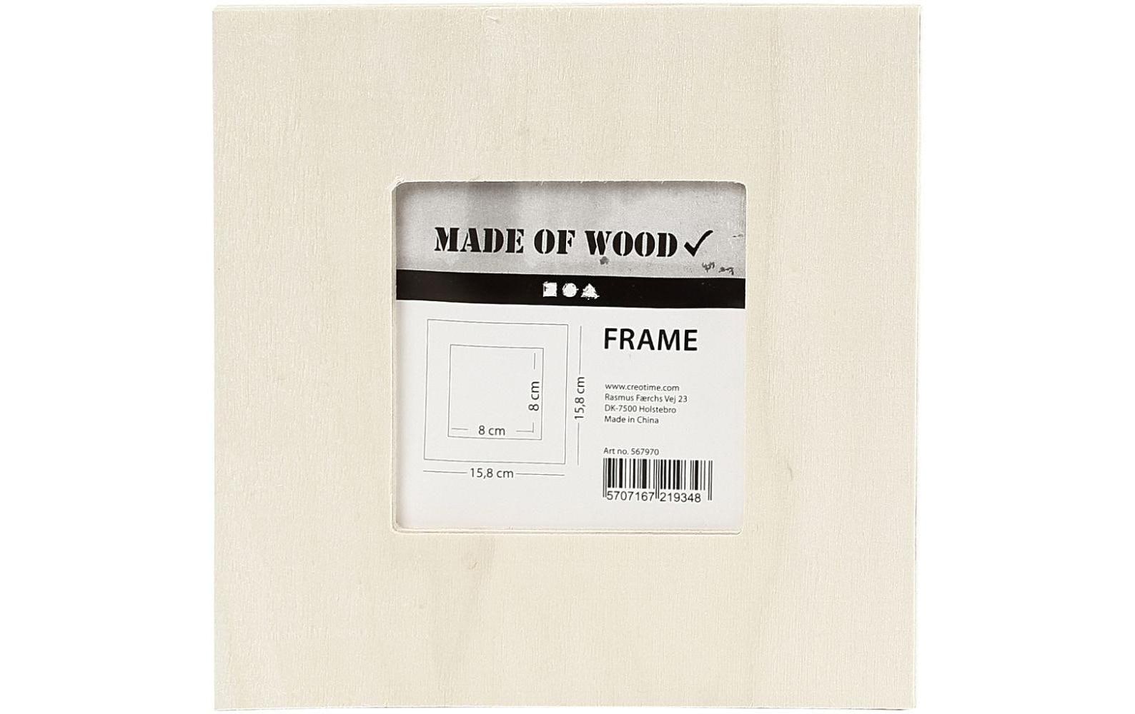 Creativ Company Fotorahmen 15.8 x 15.8 cm, 1 Stück