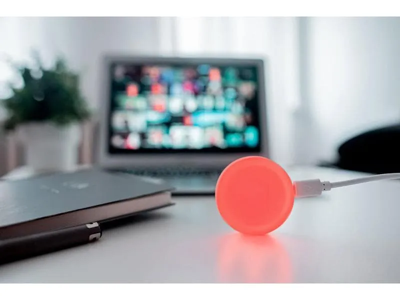 Luxafor Smart Button mit 0.5 m USB-A Kabel Luxafor Smart Button mit 0.5 m USB-A Kabel