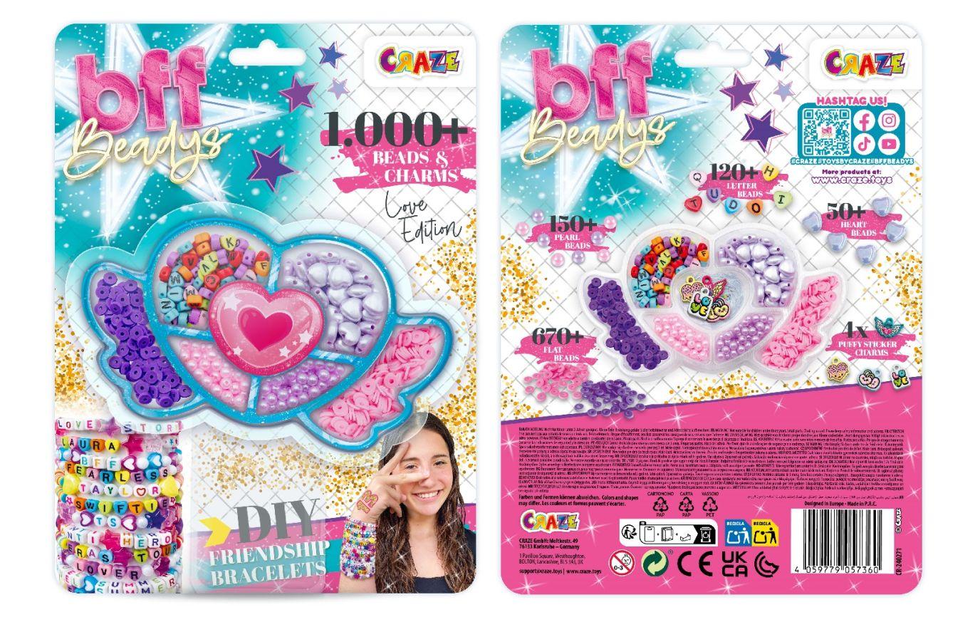 Craze BFF Beadys Blister assortiert