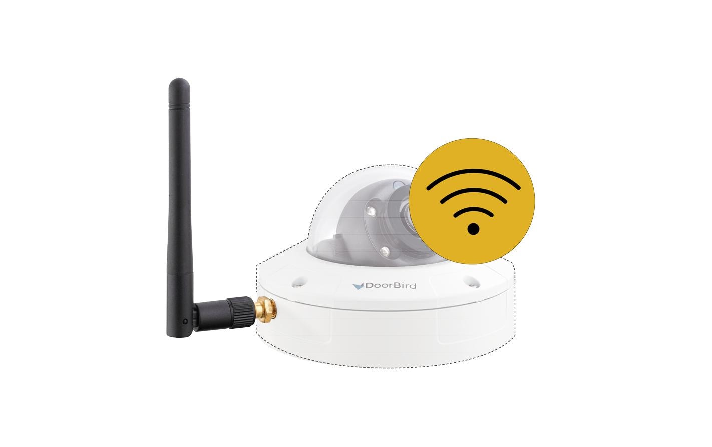 Doorbird WLAN Kit A8010 für IP Video Mini Dome Kamera A1131