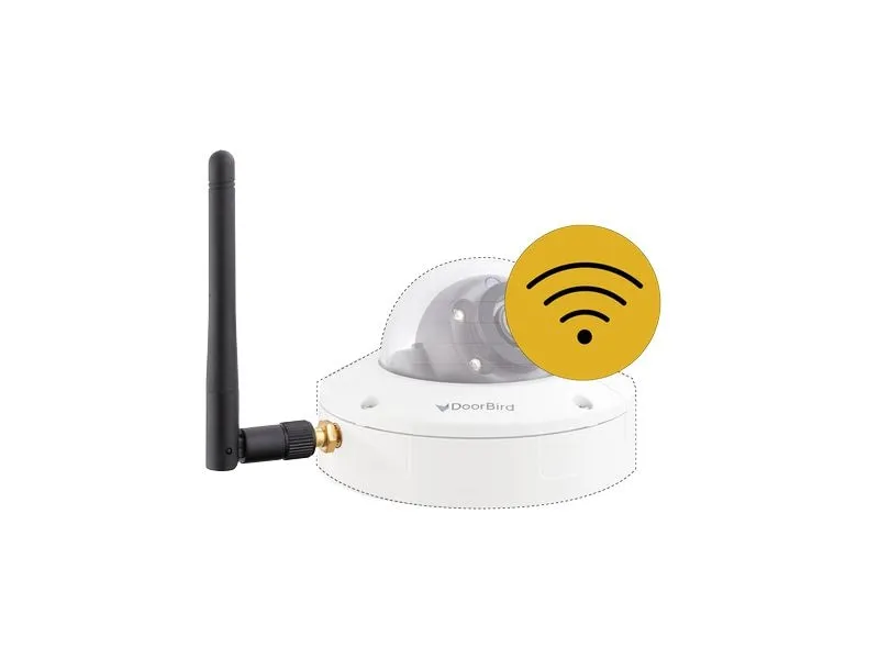 Doorbird WLAN Kit A8010 für IP Video Mini Dome Kamera A1131