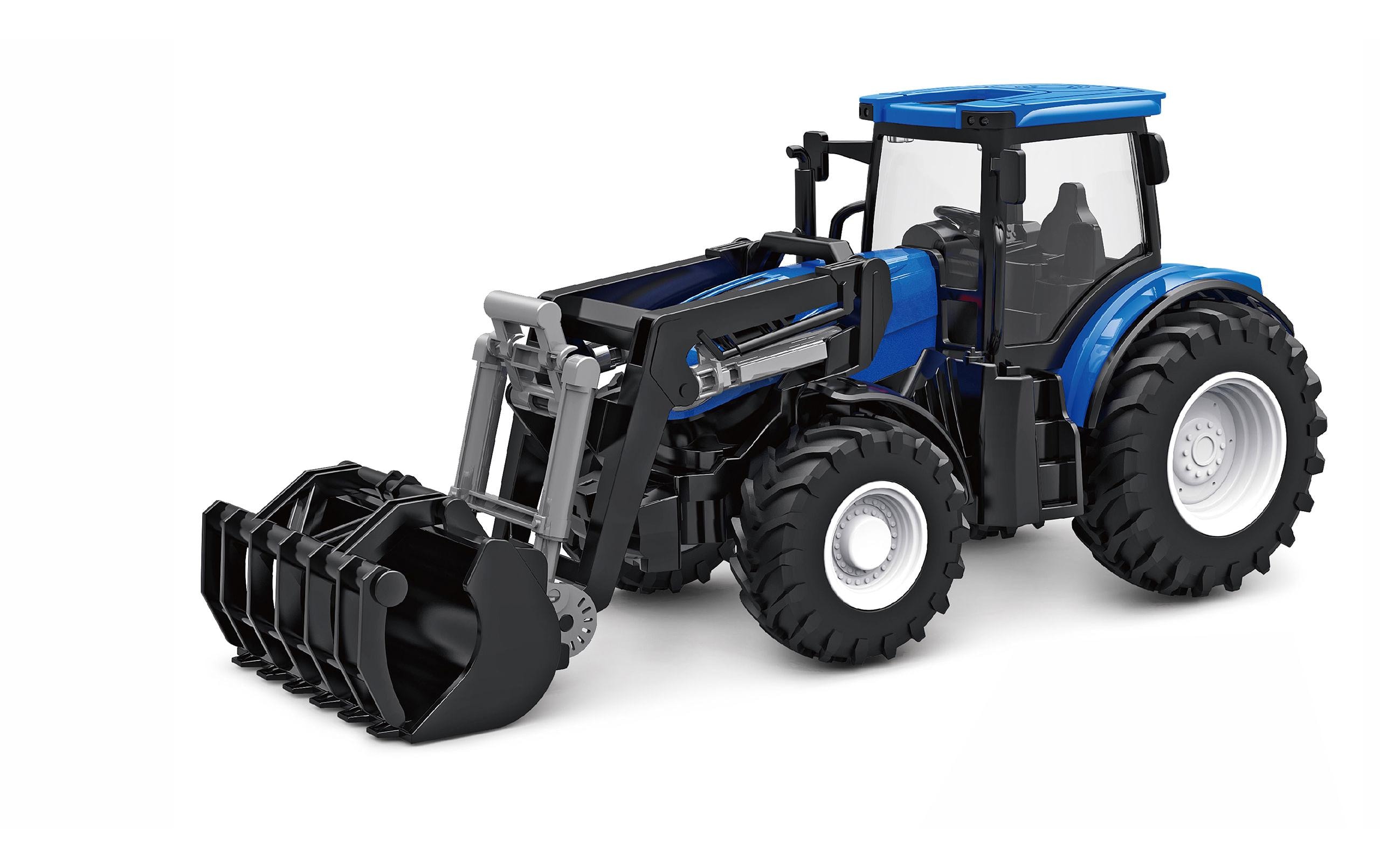 Amewi Traktor mit Frontlader RTR, 1:24