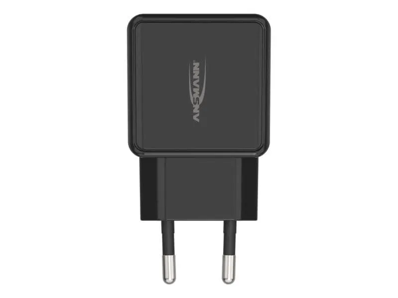Ansmann USB-Wandladegerät Home Charger HC218PD, 18 W, Schwarz Ansmann USB-Wandladegerät Home Charger HC218PD, 18 W, Schwarz
