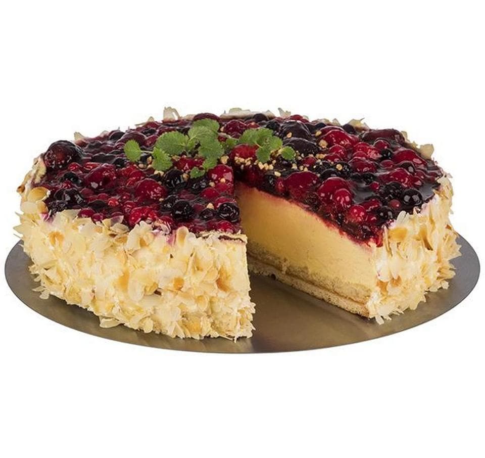 APS Servier- und Tortenplatte 31 cm, Silber