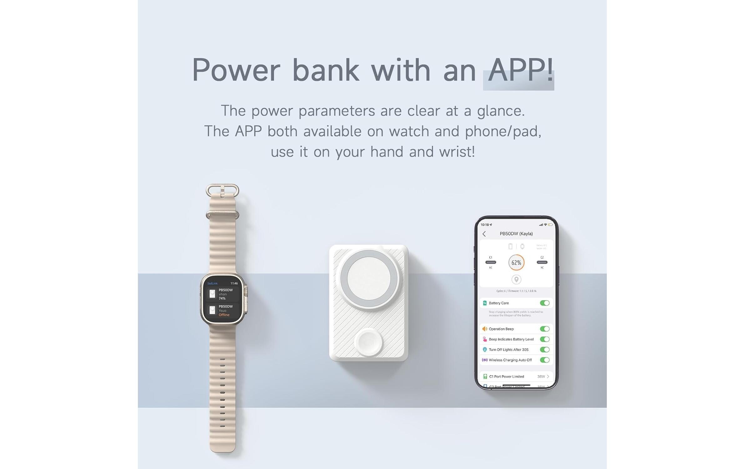 ISDT Powerbank PB50DW 50 Wh, 2x USB-C PD 36W