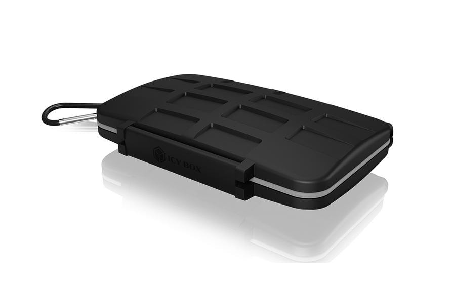 ICY BOX Memory Card Behälter IB-AC620-CR