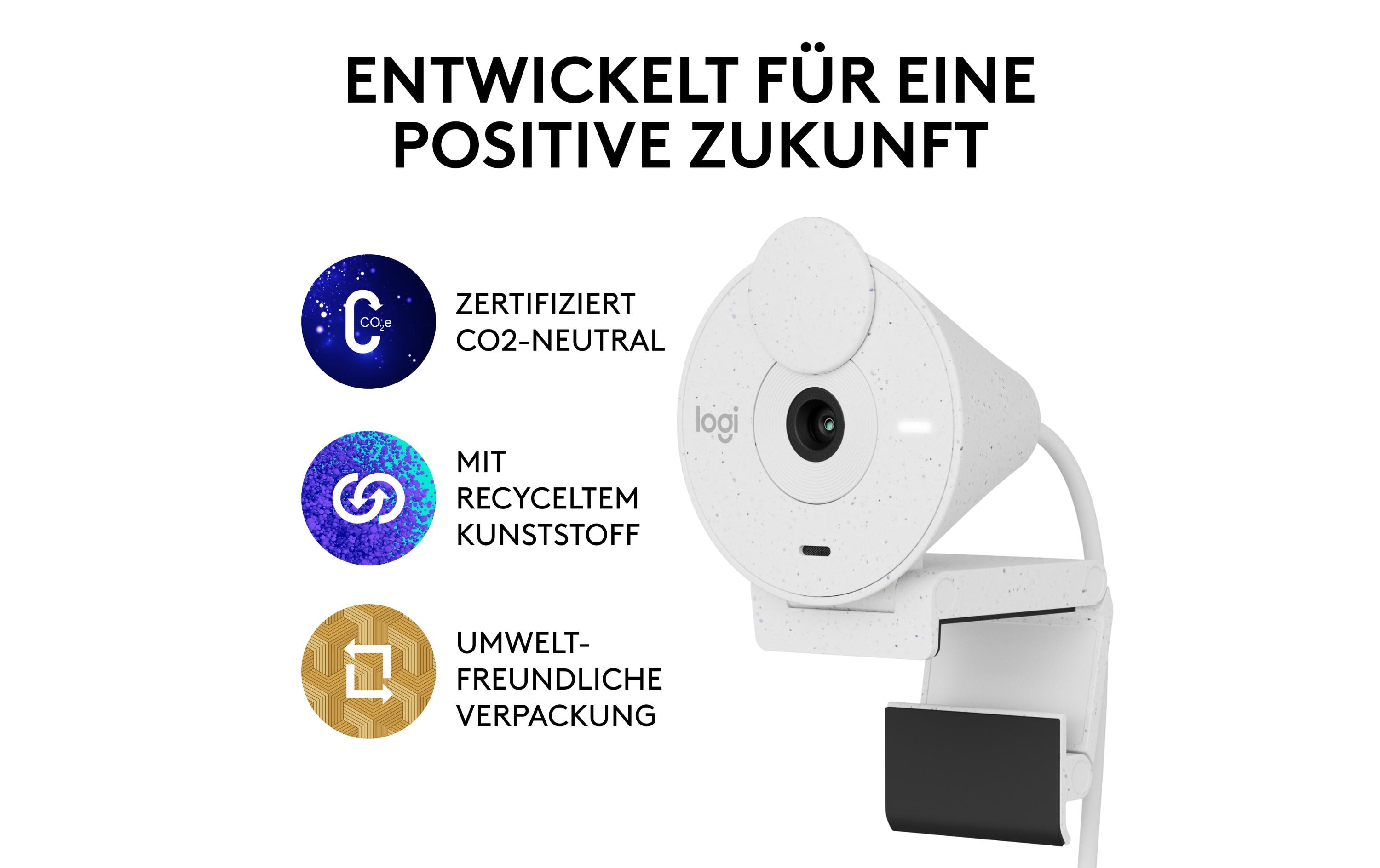 Logitech Webcam Brio 300 White