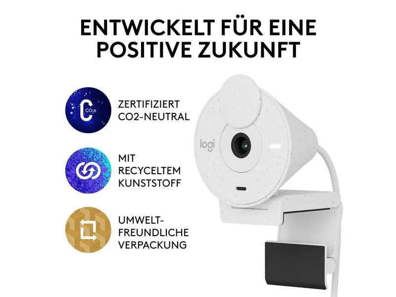Logitech Webcam Brio 300 White