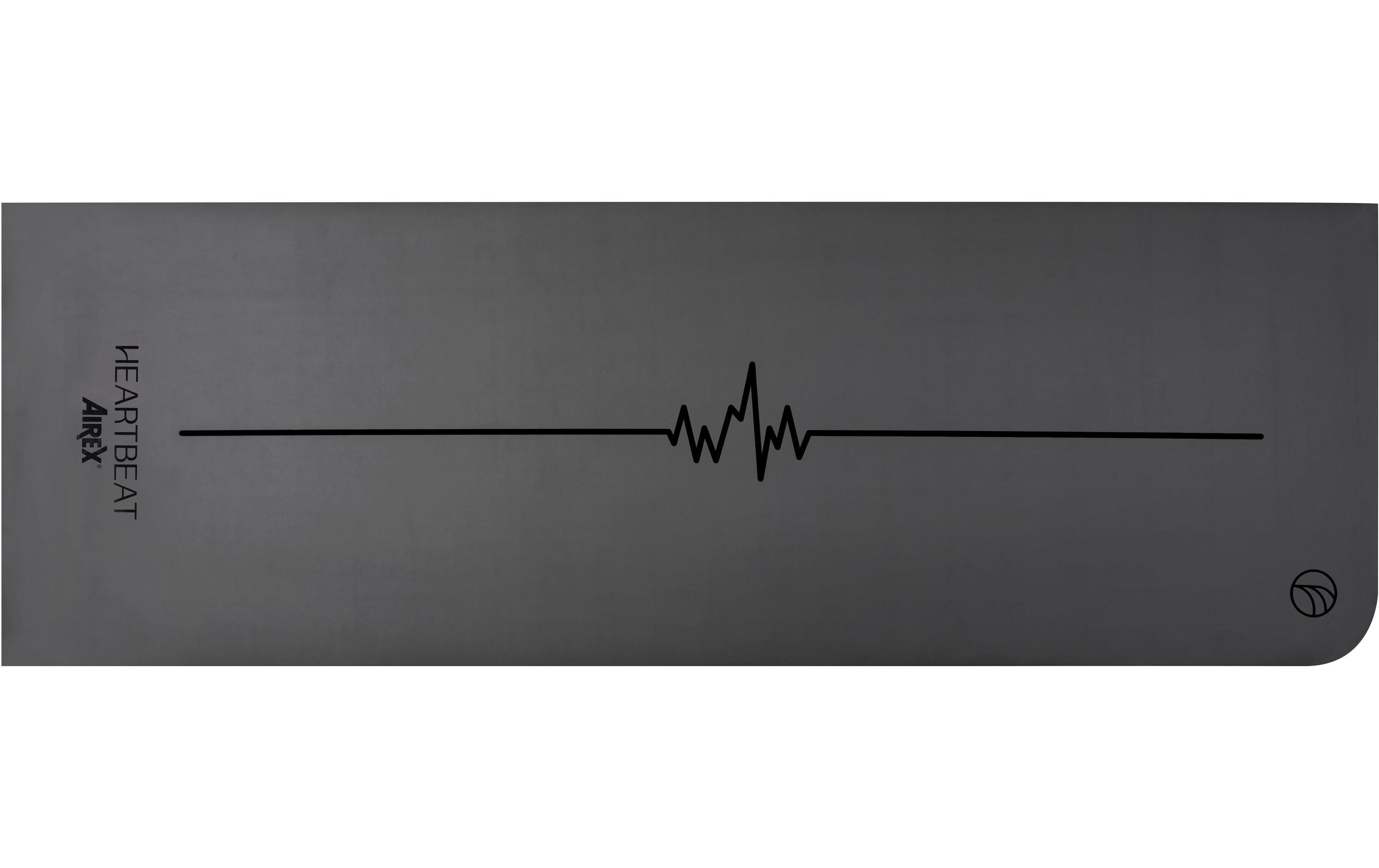 Airex Yogamatte Heartbeat, Anthrazit Airex Yogamatte Heartbeat, Anthrazit