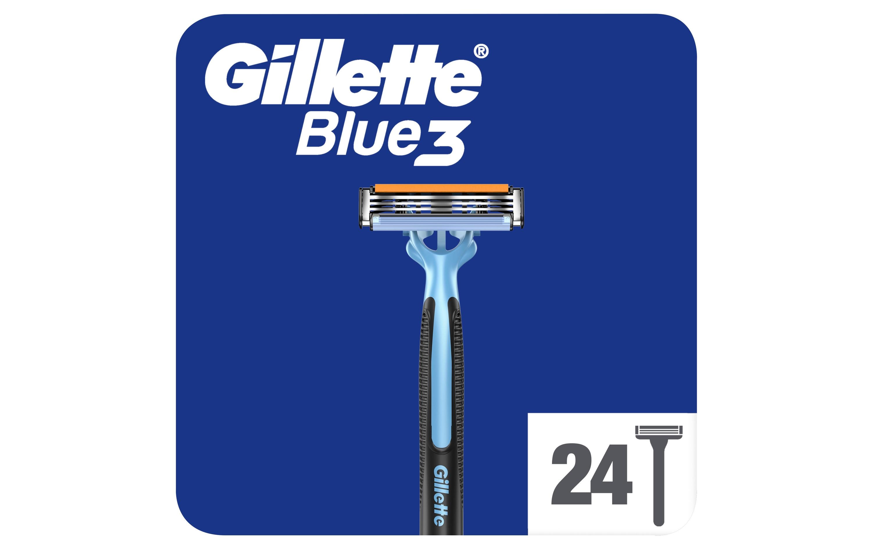 Gillette Einegrasierer Blue 3 Smooth 12 Stück