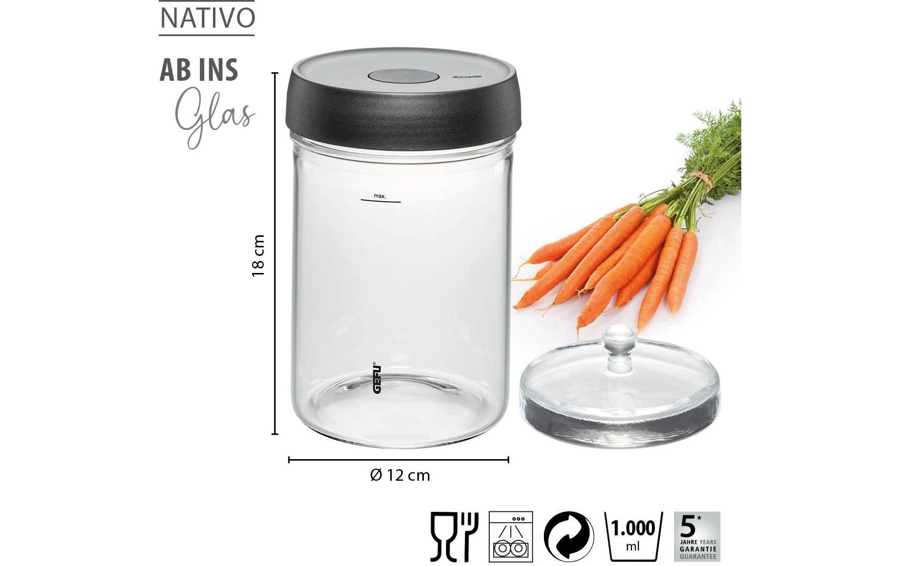 GEFU Fermentationsglas Nativo 1 L
