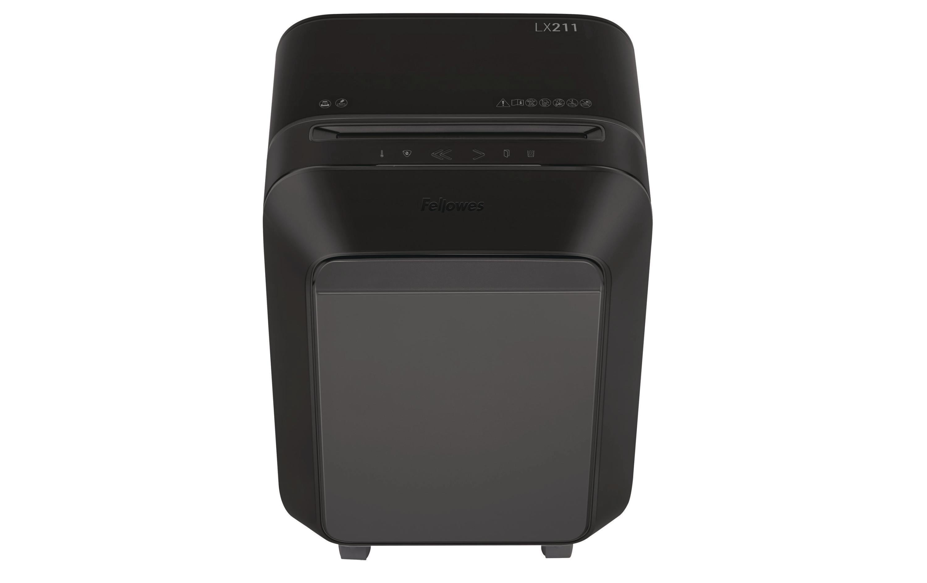 Fellowes Aktenvernichter LX211 P-5, 15 Seiten, Schwarz