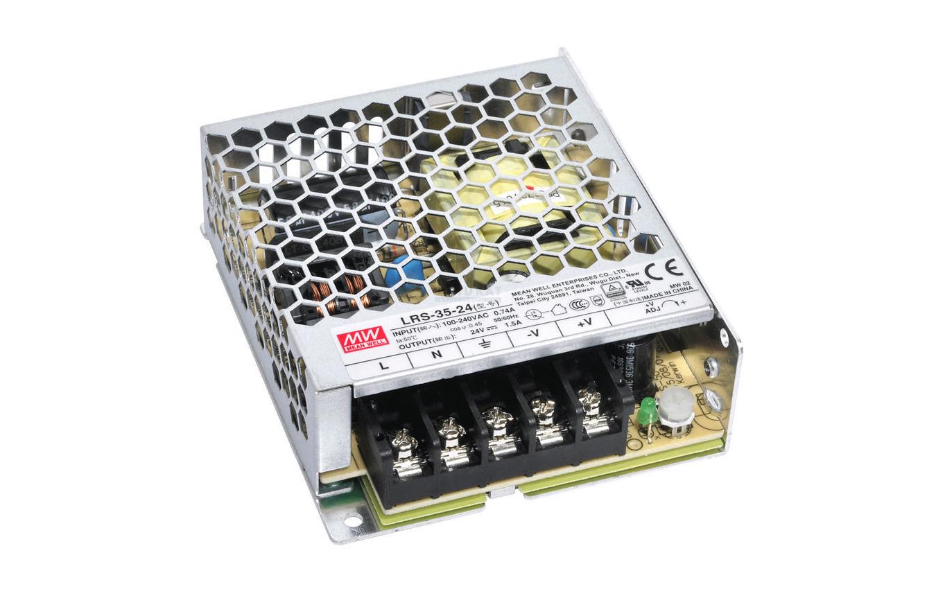 MeanWell Chasisnetzgerät 36 W, 24 V MeanWell Chasisnetzgerät 36 W, 24 V