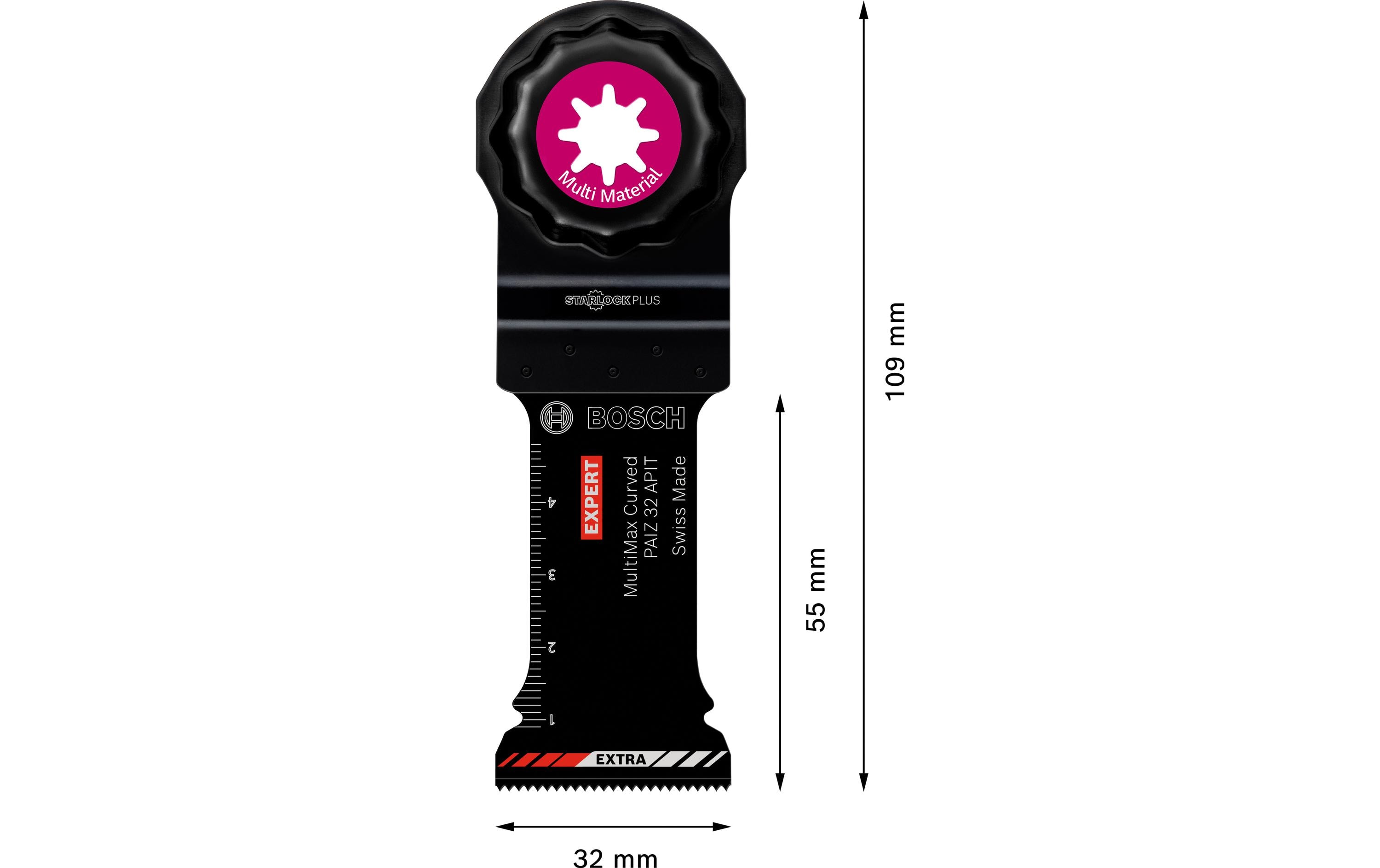 Bosch Professional Tauchsägeblatt Expert Starlock MultiMax Carbide 32 mm