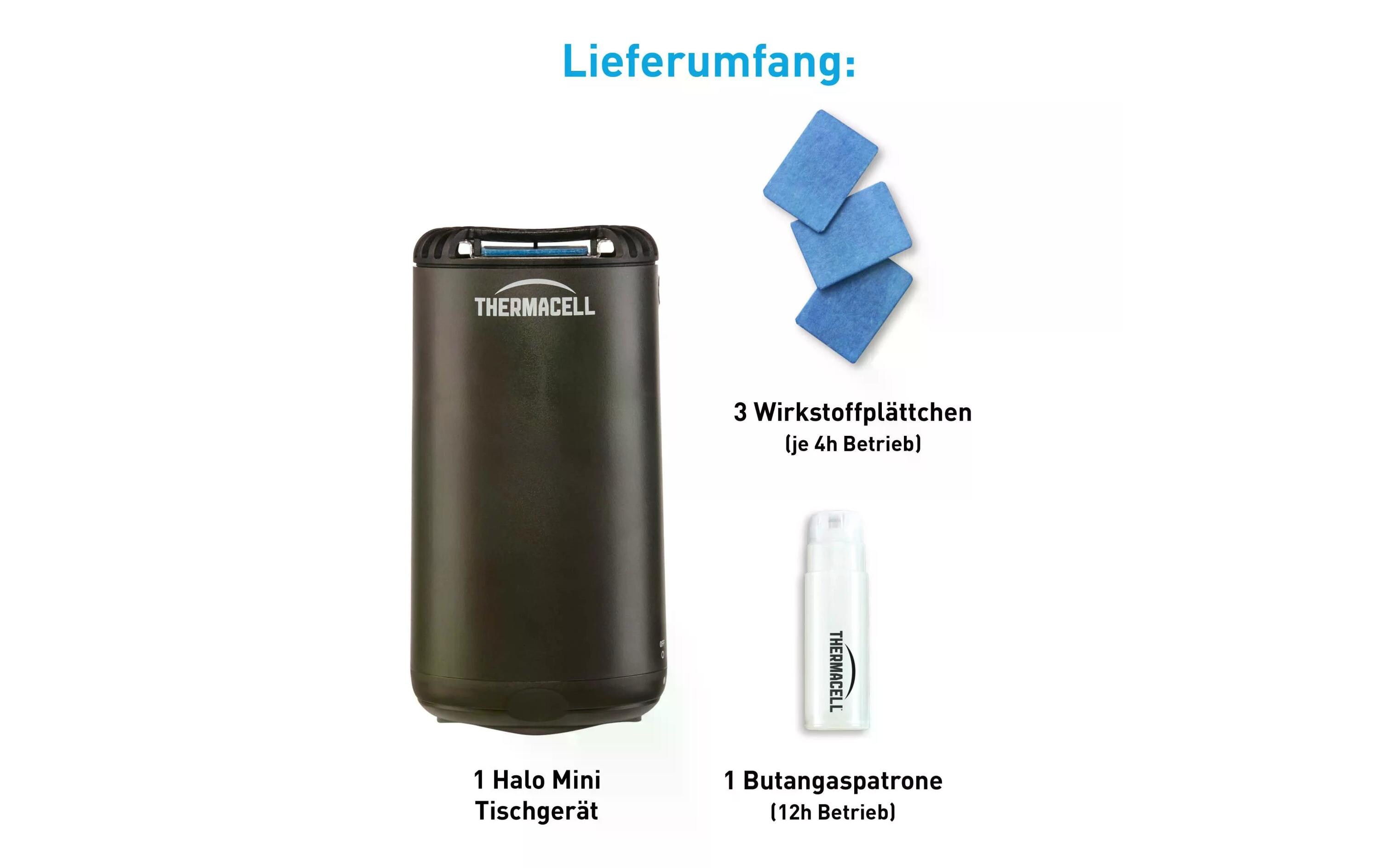 Thermacell Mückenschutz Halo Mini Schwarz