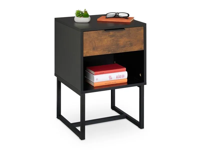relaxdays Nachttisch 60.5 x 40 x 41.5 cm relaxdays Nachttisch 60.5 x 40 x 41.5 cm