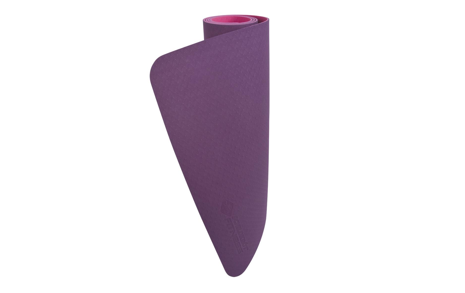 Schildkröt Fitness Yogamatte Bicolor Violett/Rosa