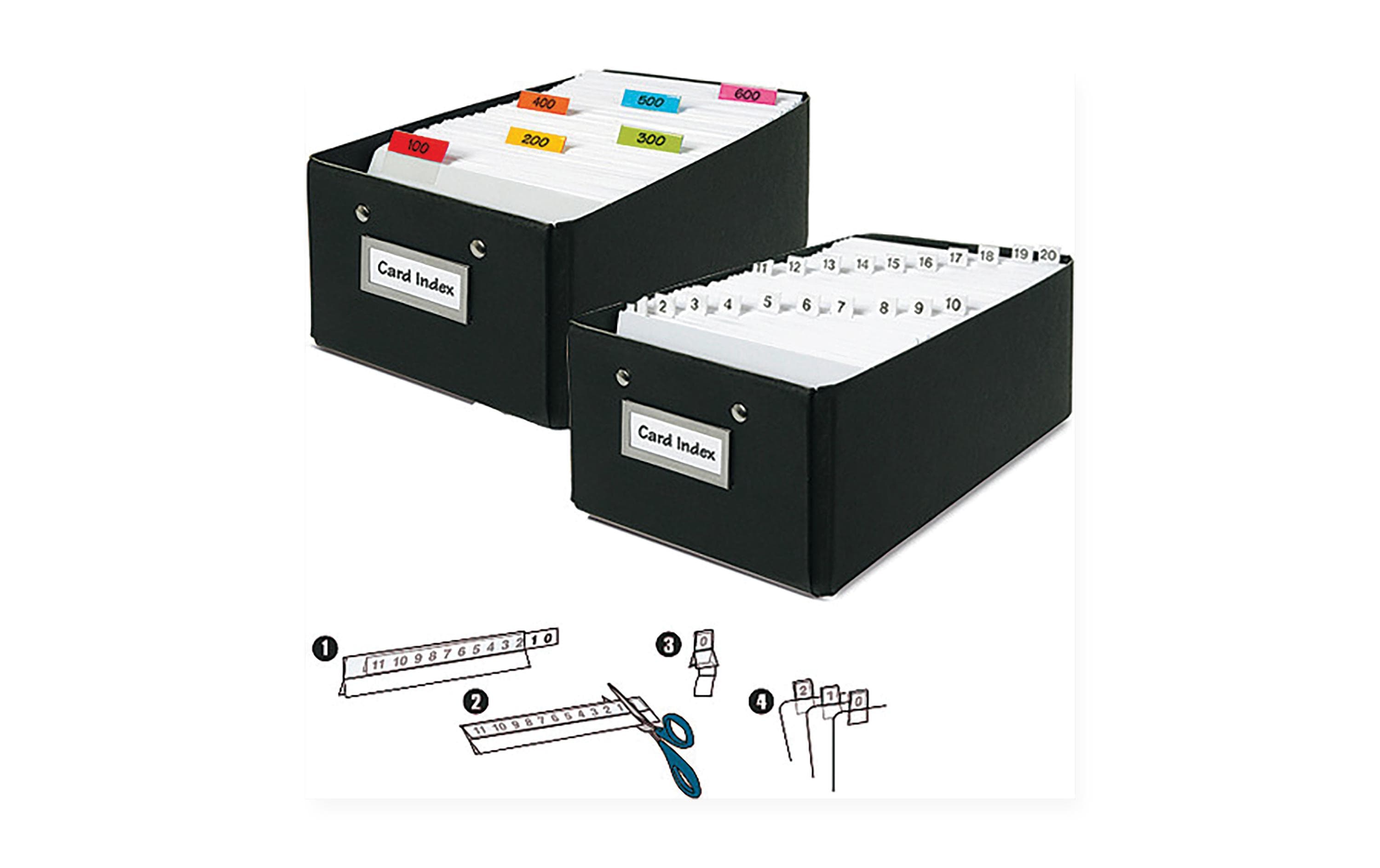 3L Page Marker Weiss, 5 Stück