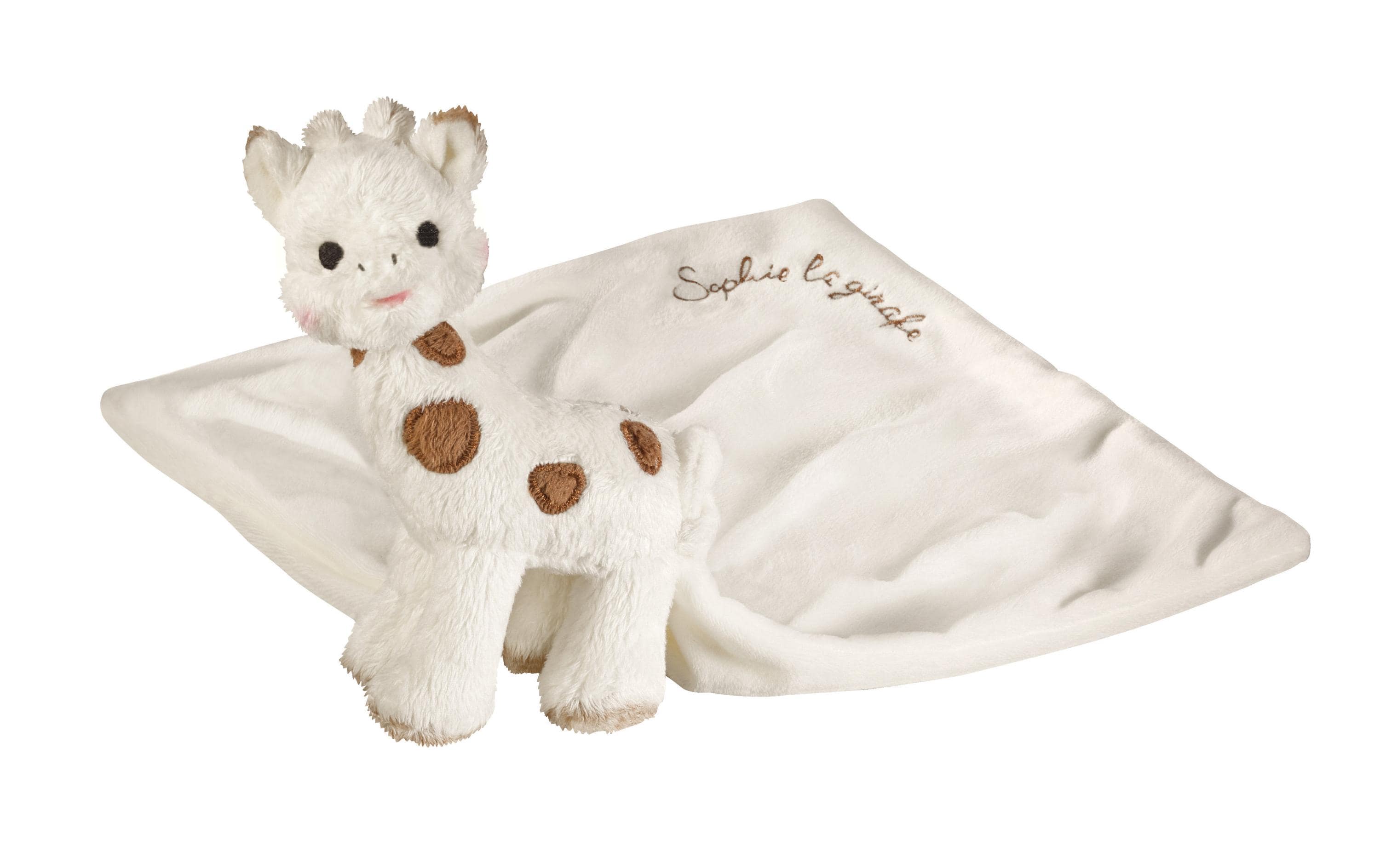Sophie la girafe Geschenkset Schmusetuch und Plüschtier