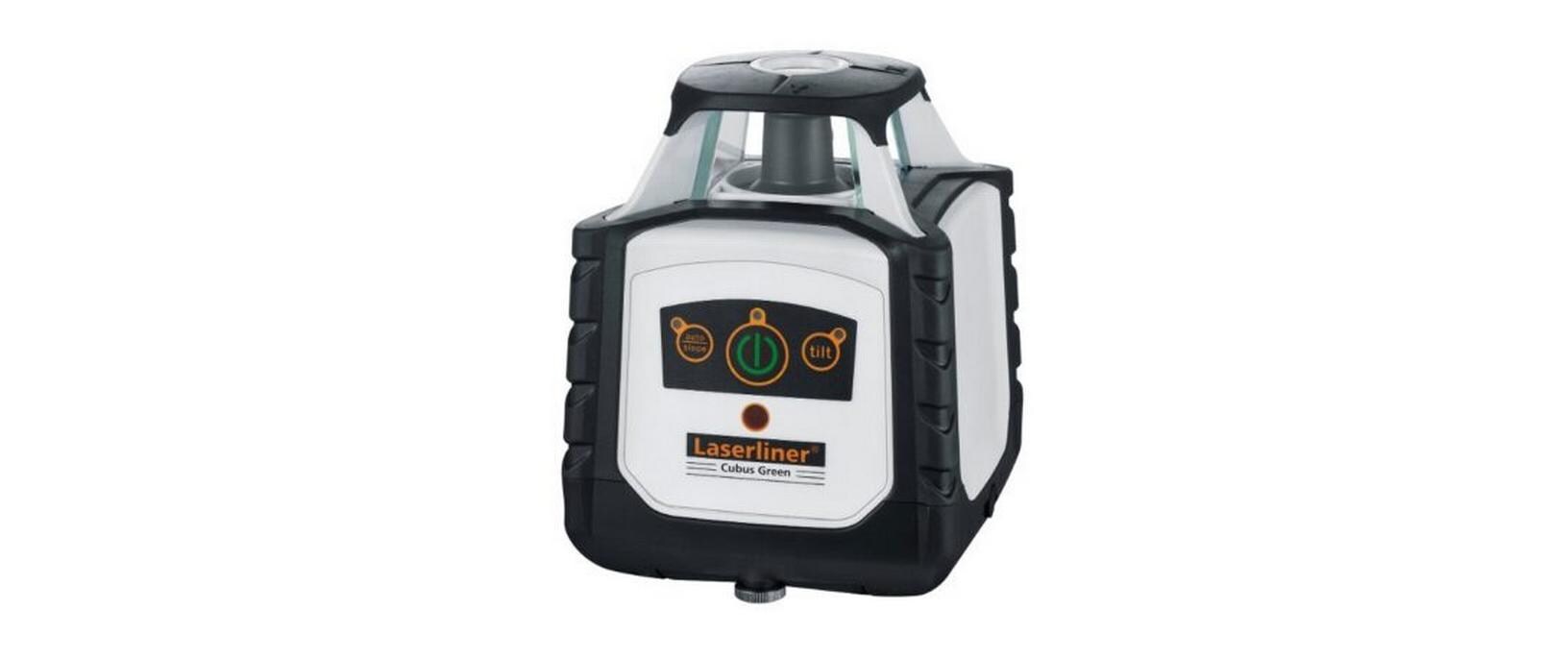 Laserliner Rotationslaser Cubus Green 210S Set 150 cm 10 m