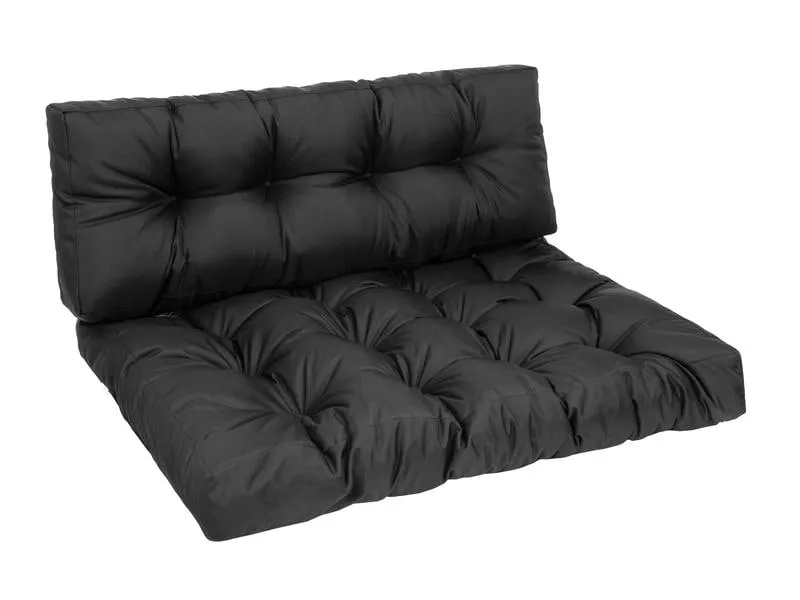 COCON Palettenkissen-Set, Schwarz
