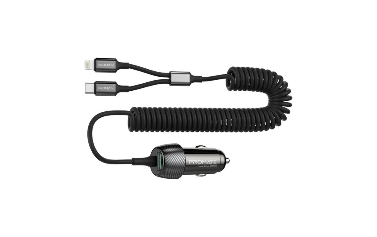 Promate Autoladegerät PowerDrive-33PDCI QC3.0, Car Charger Promate Autoladegerät PowerDrive-33PDCI QC3.0, Car Charger