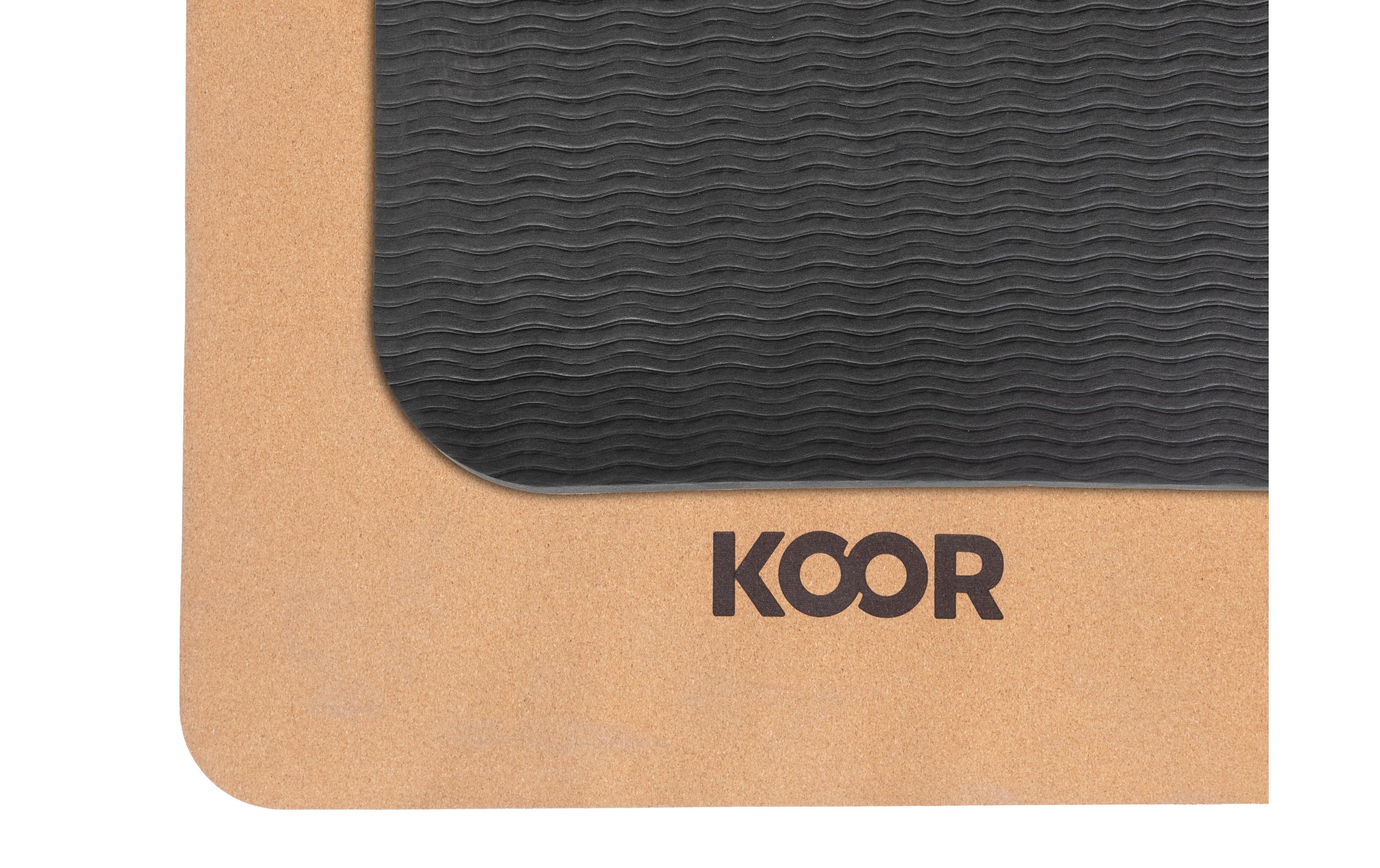 KOOR Yogamatte Kork, 183 x 61 x 0.4 cm KOOR Yogamatte Kork, 183 x 61 x 0.4 cm