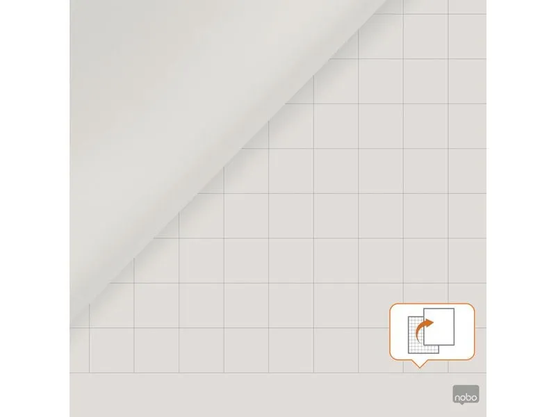 Nobo Flipchart blanko / kariert, 58 x 81 cm, 50 Blatt Nobo Flipchart blanko / kariert, 58 x 81 cm, 50 Blatt